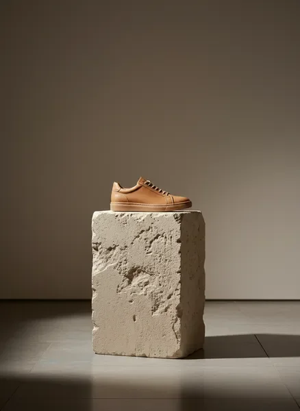 נעל ספורט פרימיום מוצגת בסגנון גלריה